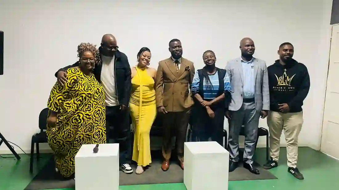 The Global Creative Summit delegation at the Mozambique Cultural and Creative Industries Market