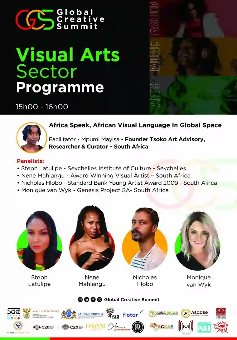 Page from the full Global Creative Summit programme